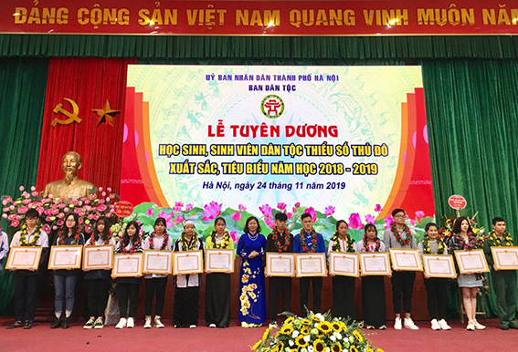 Tuyên dương học sinh, sinh viên dân tộc thiểu số Thủ đô tiêu biểu
